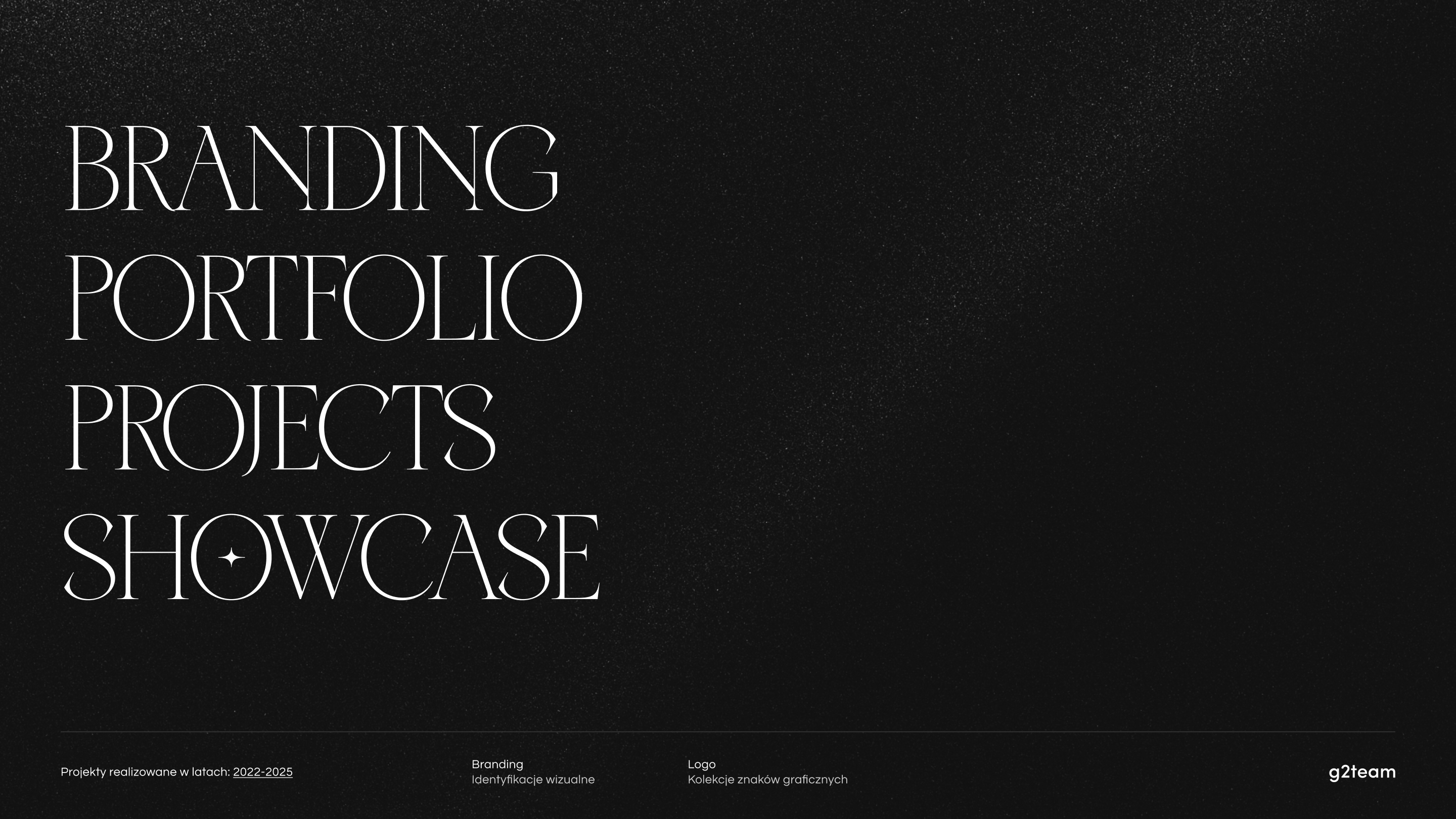 Branding Portfolio Showcase – PDF cover