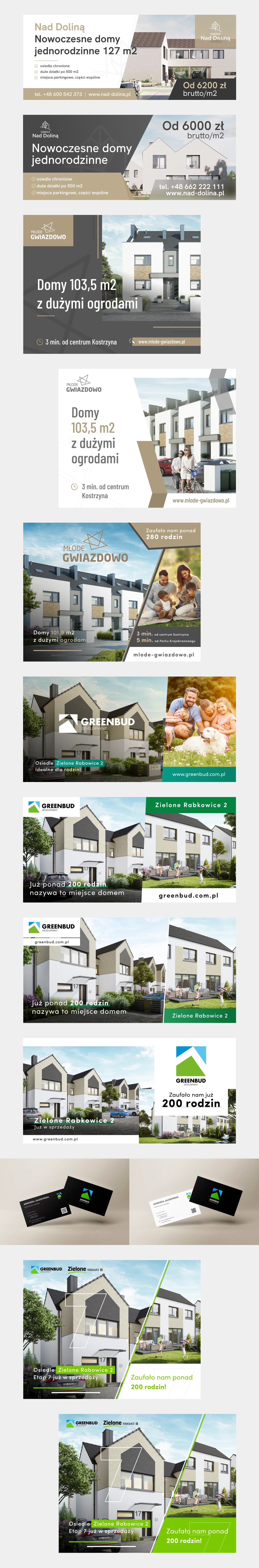 Ads & Banners – advertising banners for a property developer, Poland