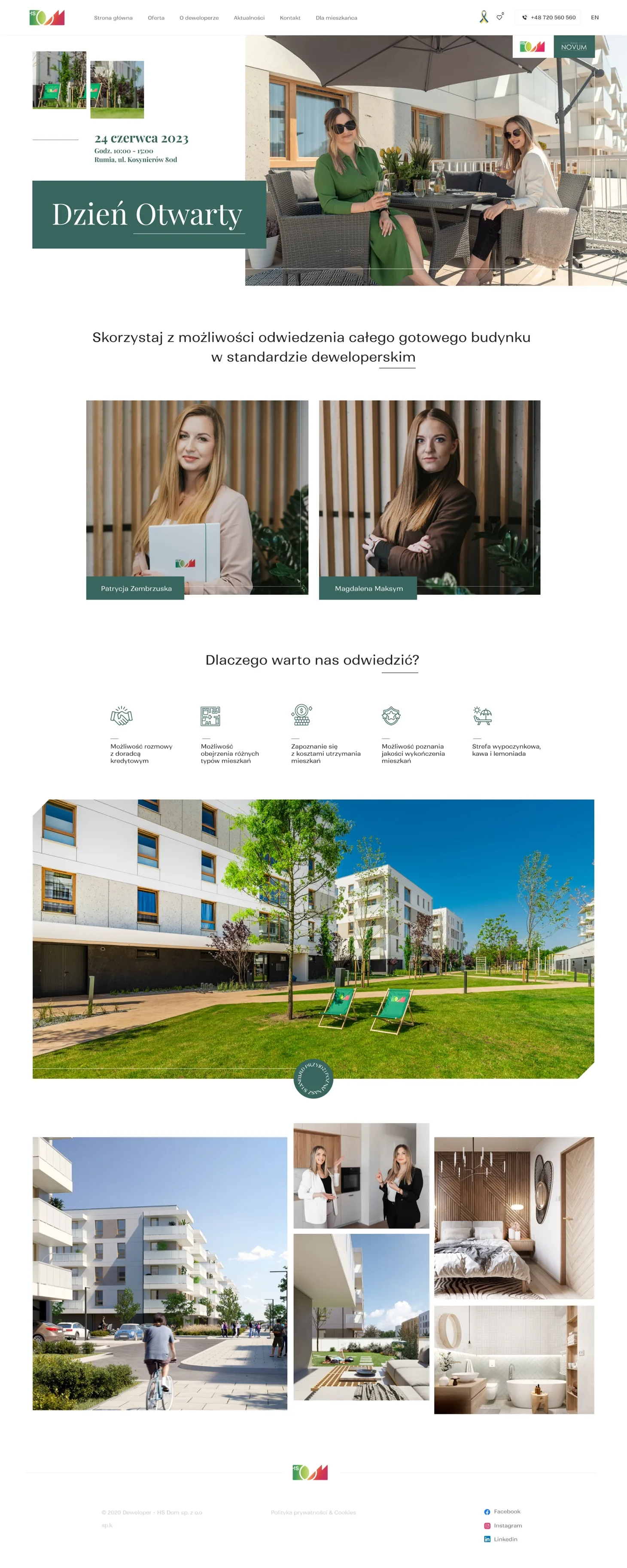 HS DOM Event – open day event materials for a property developer, Rumia