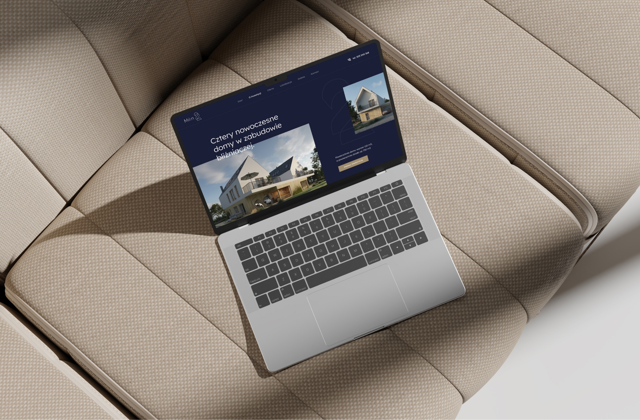 Milin 2 – Branding, 3D, Web, Outdoor