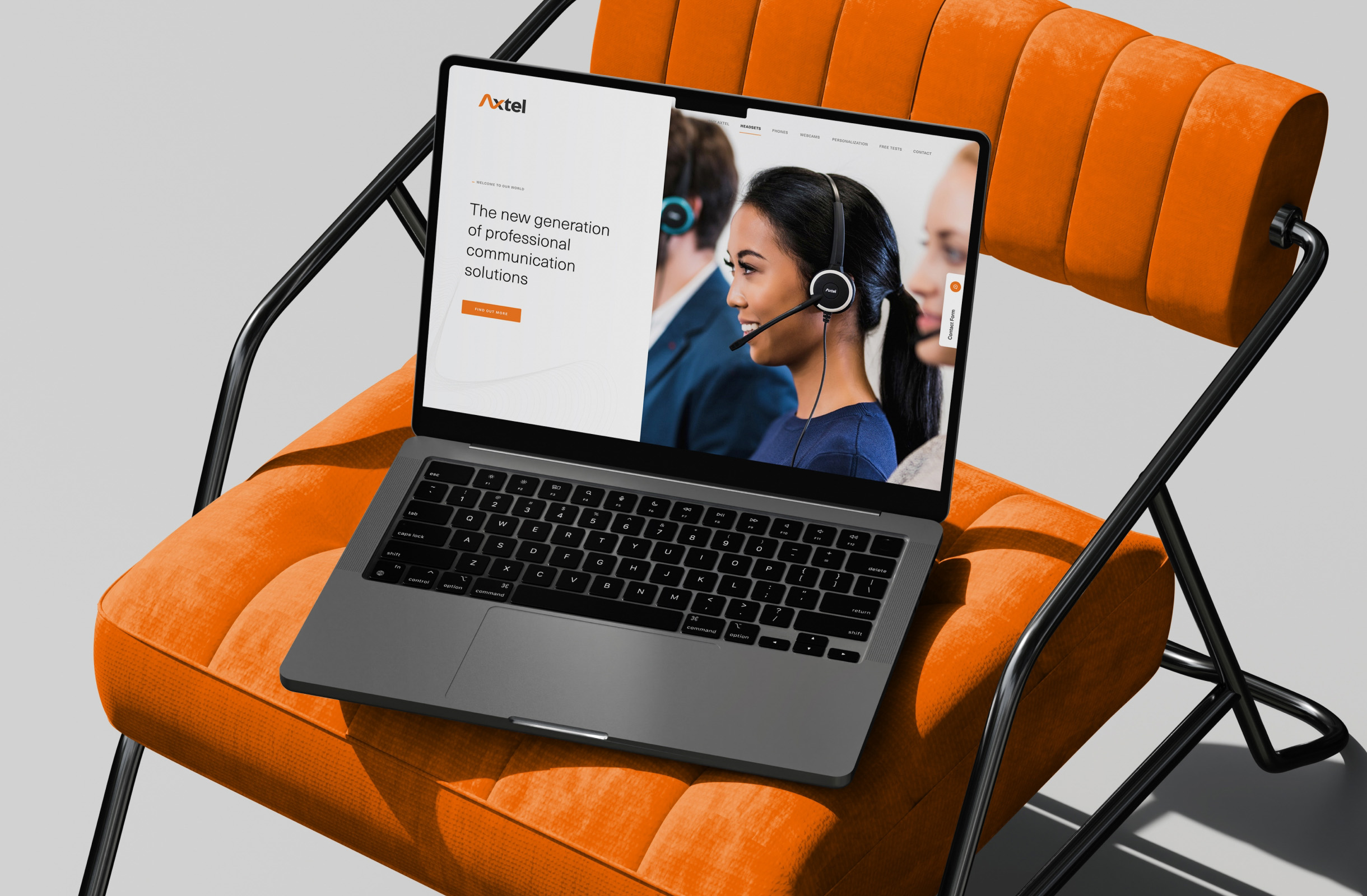 Web development Edinburgh – Axtel Headsets, Web Design, Web Development