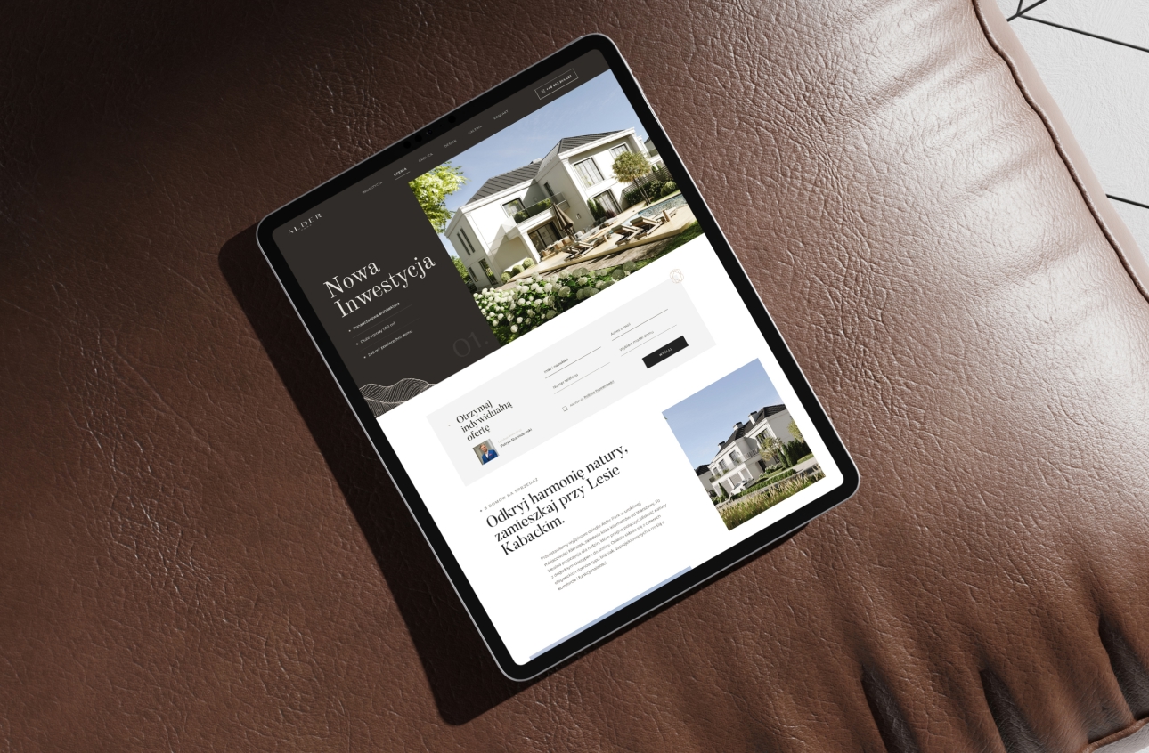 Web development Edinburgh – Alder Park, Branding, Web Design