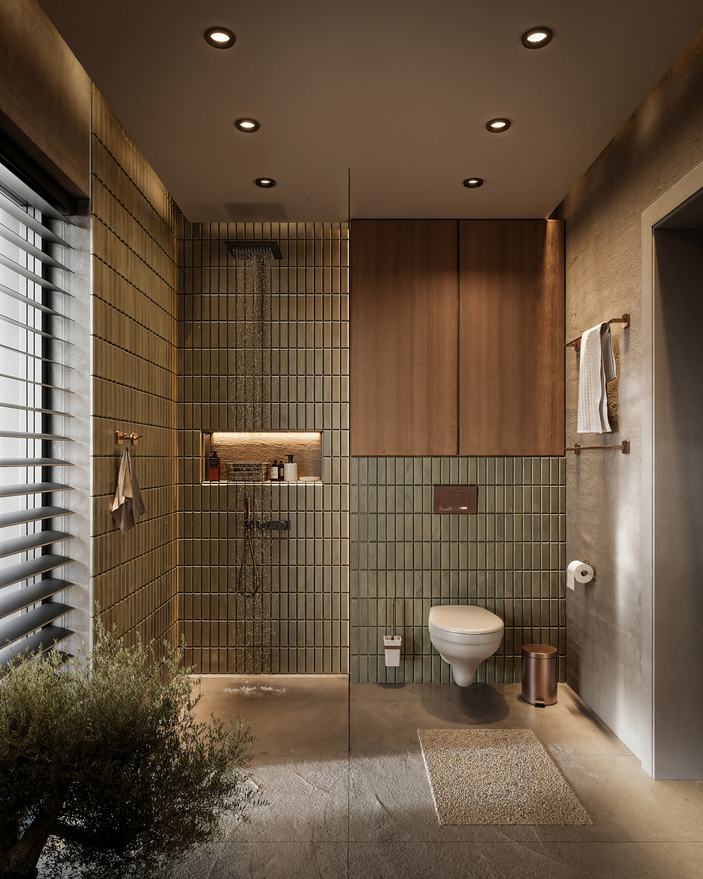 3D rendering Doha – Bisk S.A – 3D product visualization of bathroom fittings