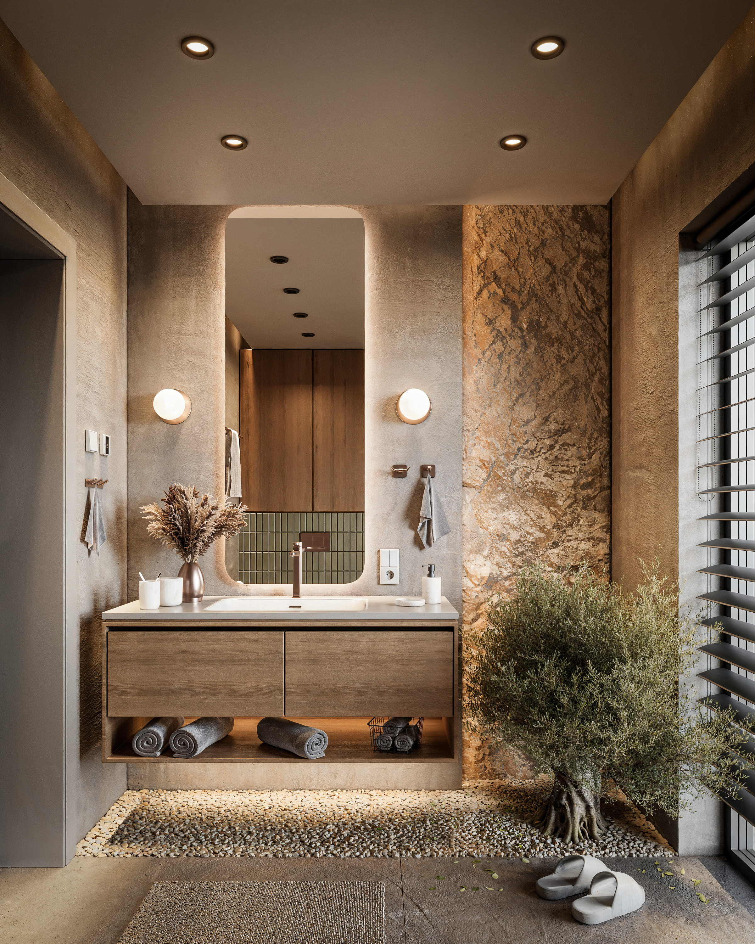3D rendering Doha – Bisk S.A – 3D product visualization of bathroom fittings