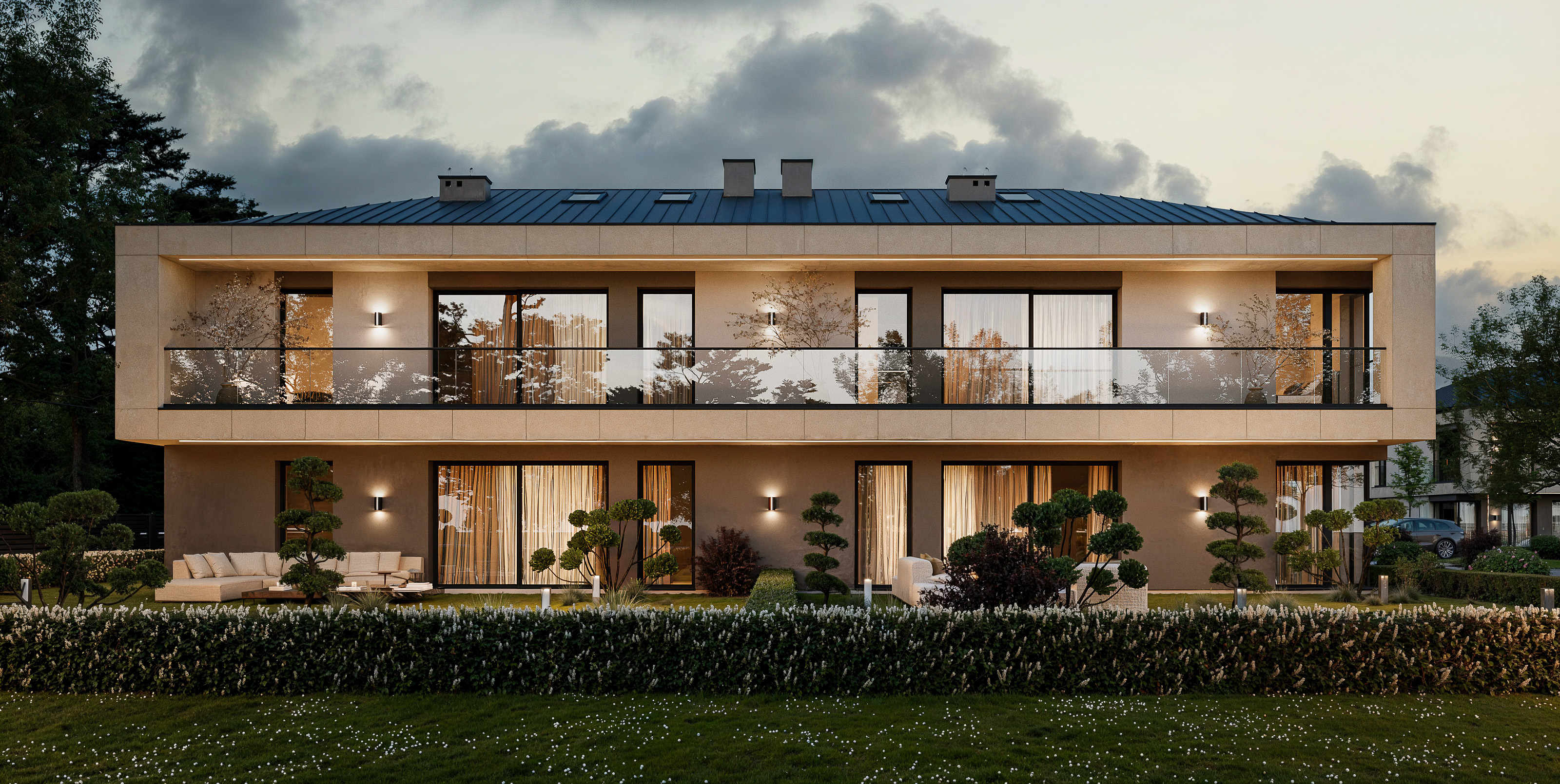 Harmonia Park – architectural 3D rendering of a residential development