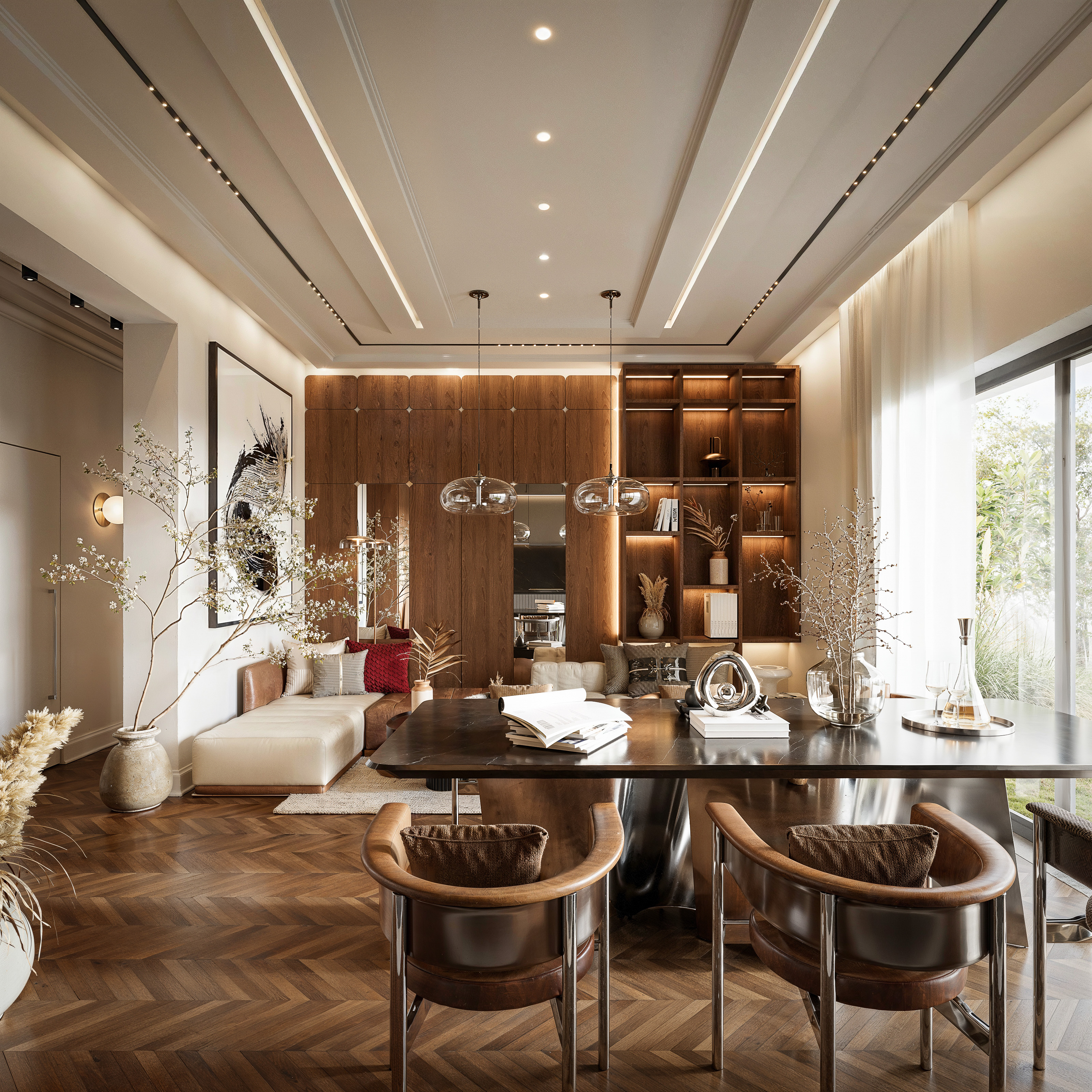 3D rendering Doha – Harmonia Park – architectural 3D rendering of a residential development