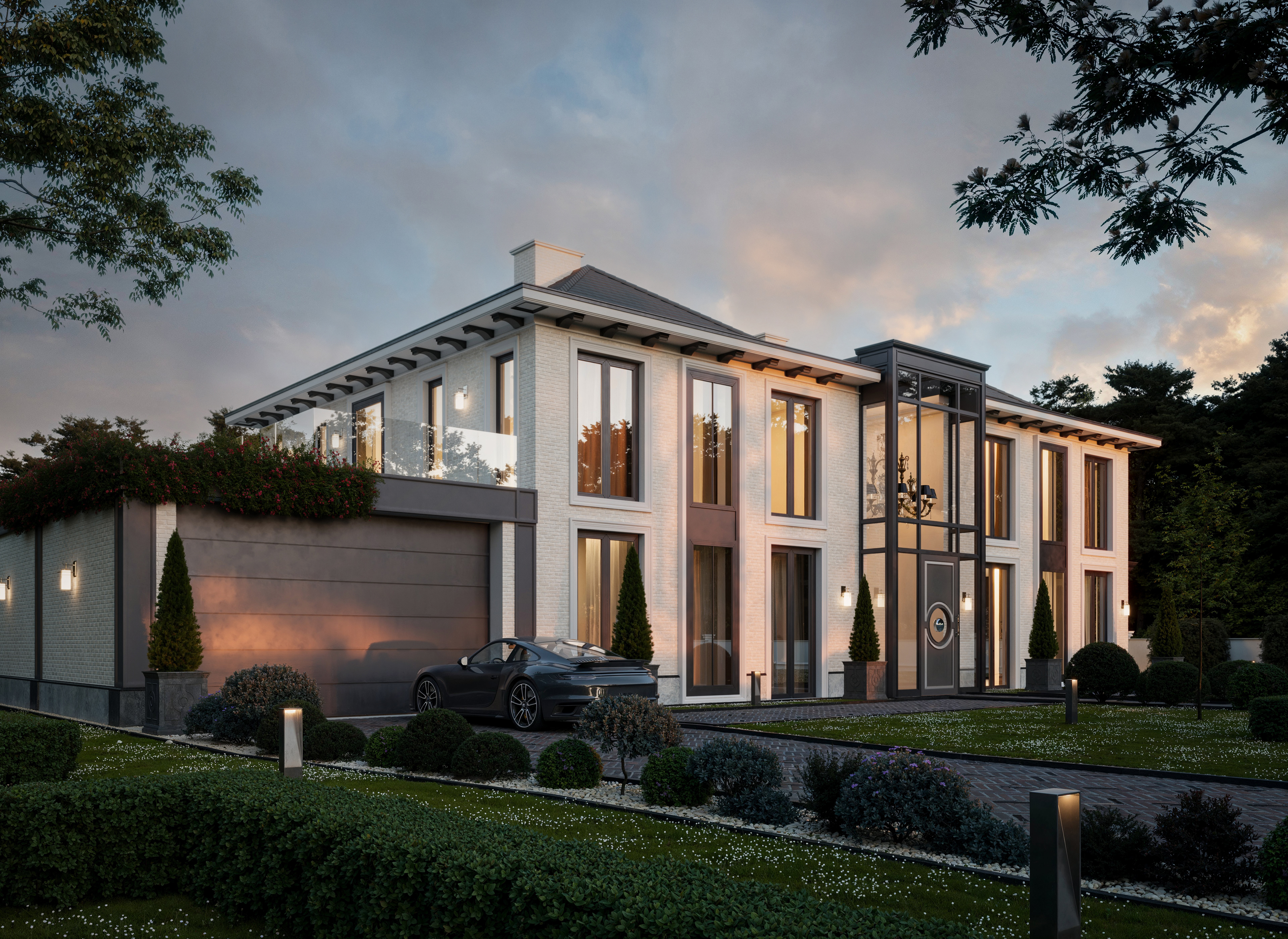 3D rendering Doha – Villa Aurea – 3D visualization of luxury residences