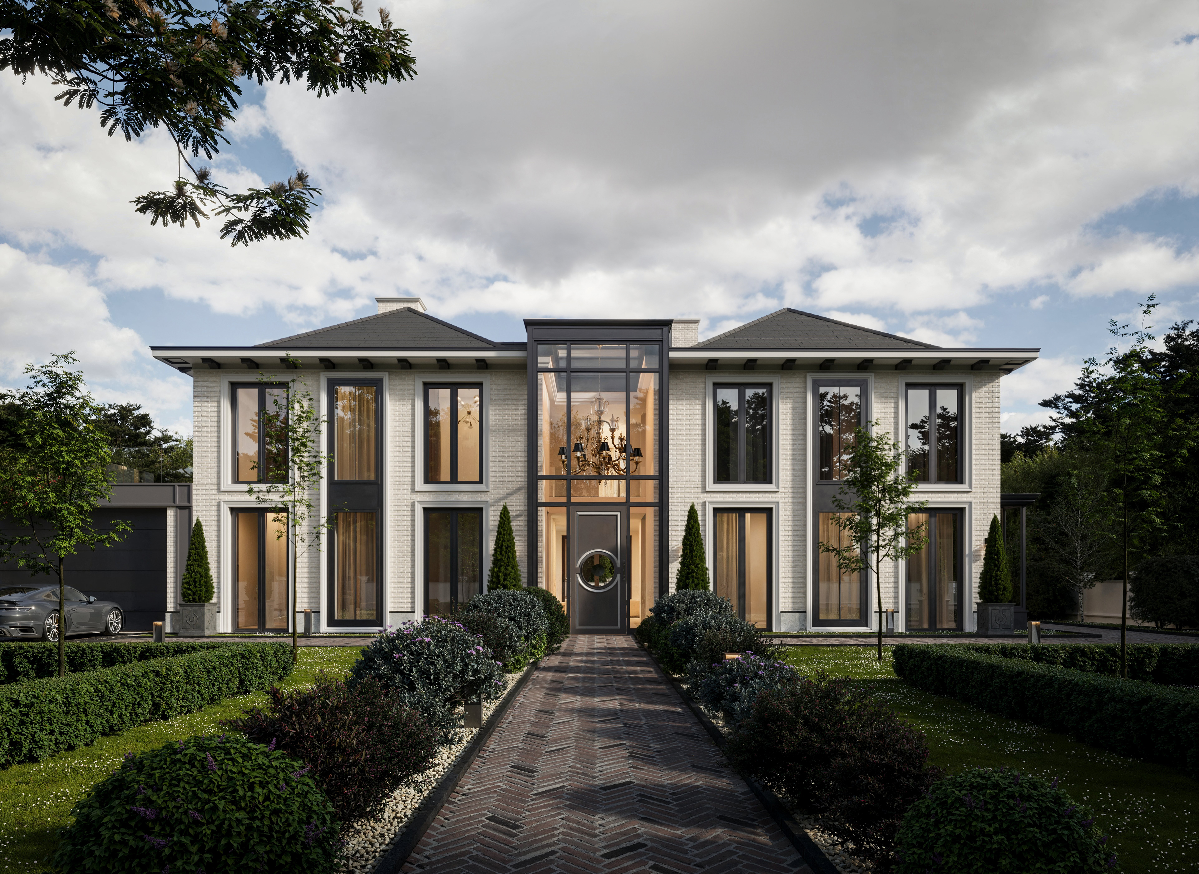 3D rendering Doha – Villa Aurea – 3D visualization of luxury residences