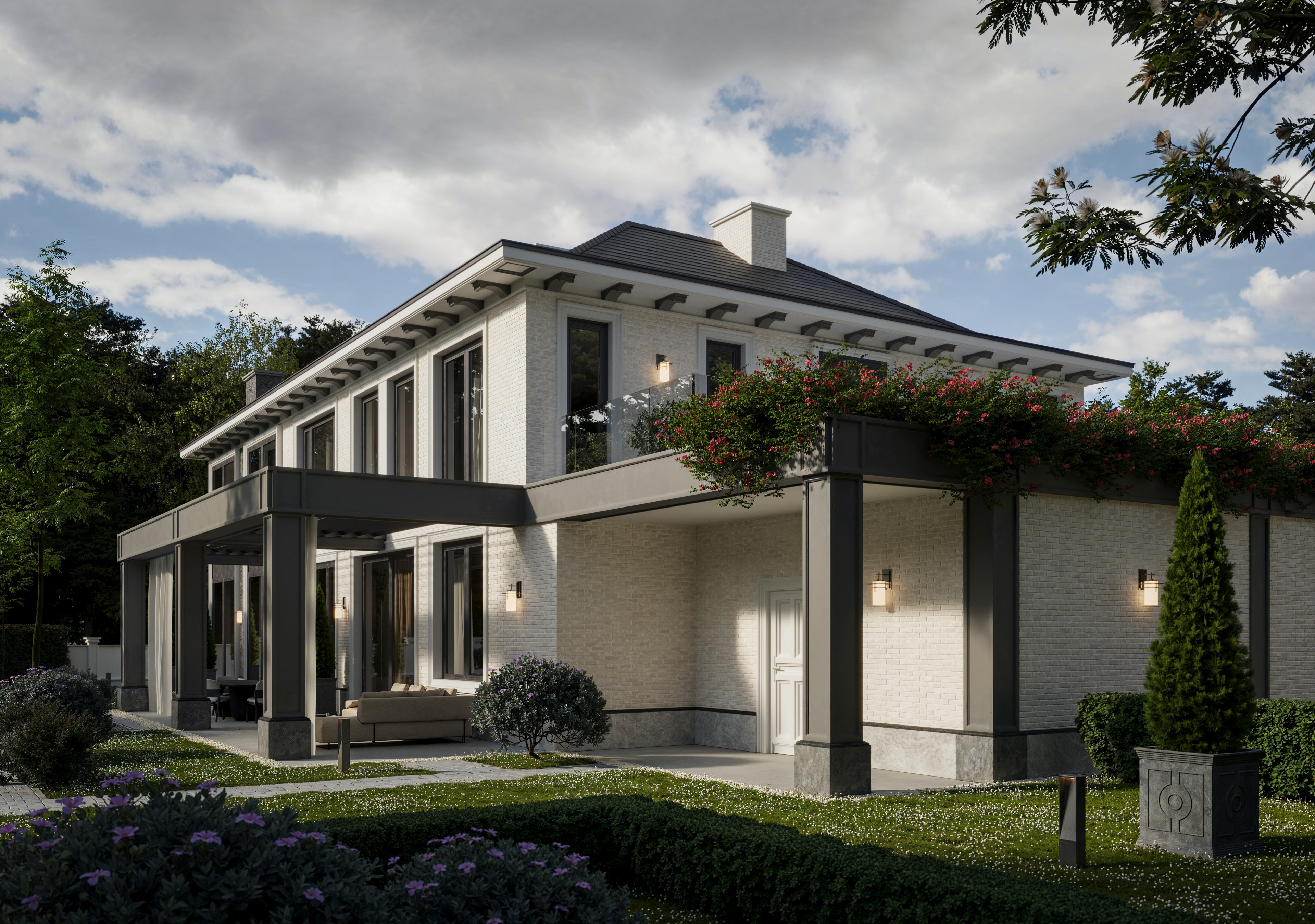 3D rendering Doha – Villa Aurea – 3D visualization of luxury residences