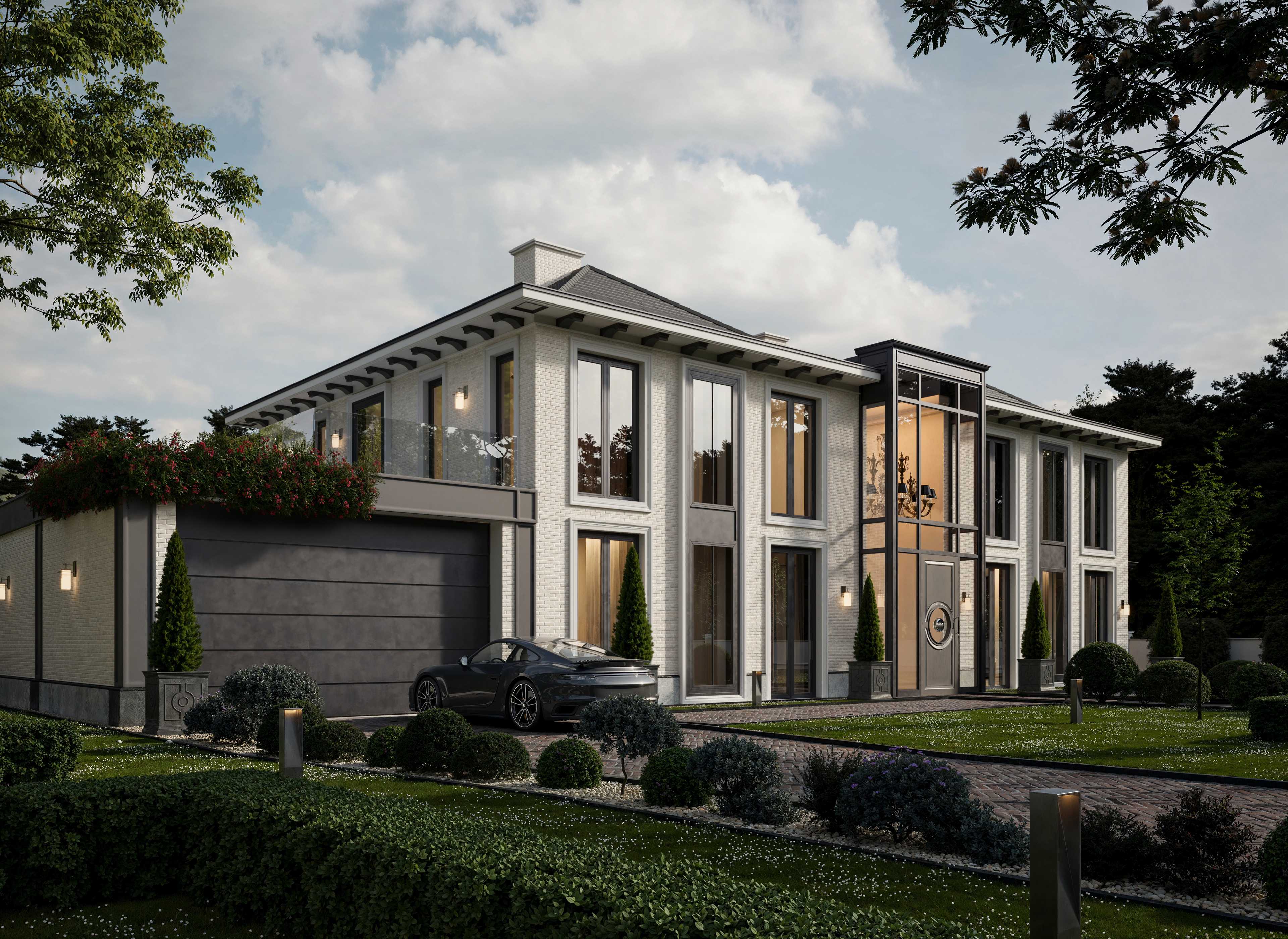 3D rendering Doha – Villa Aurea – 3D visualization of luxury residences