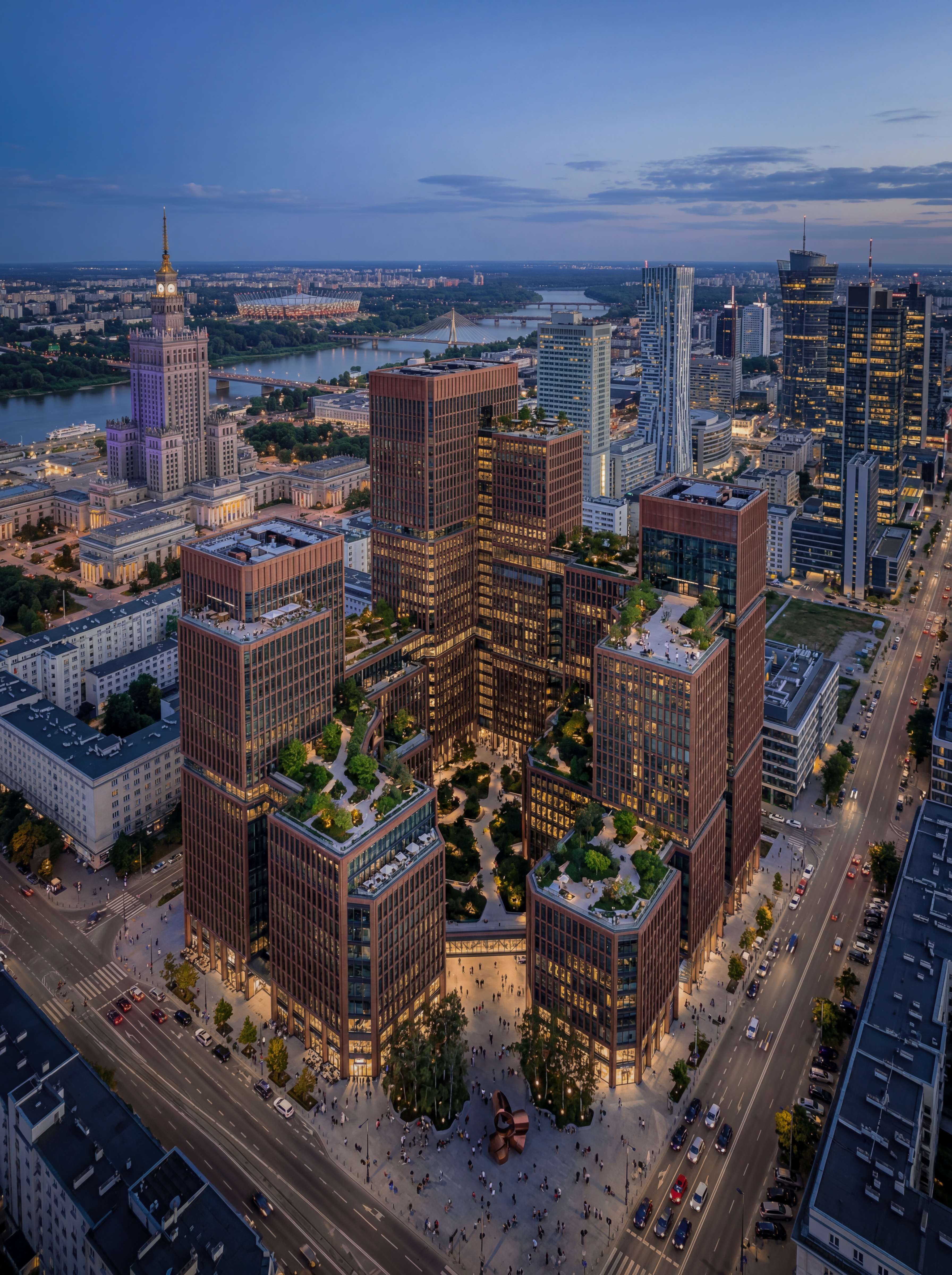 3D rendering Doha – Concept art – architectural 3D visualization showcase